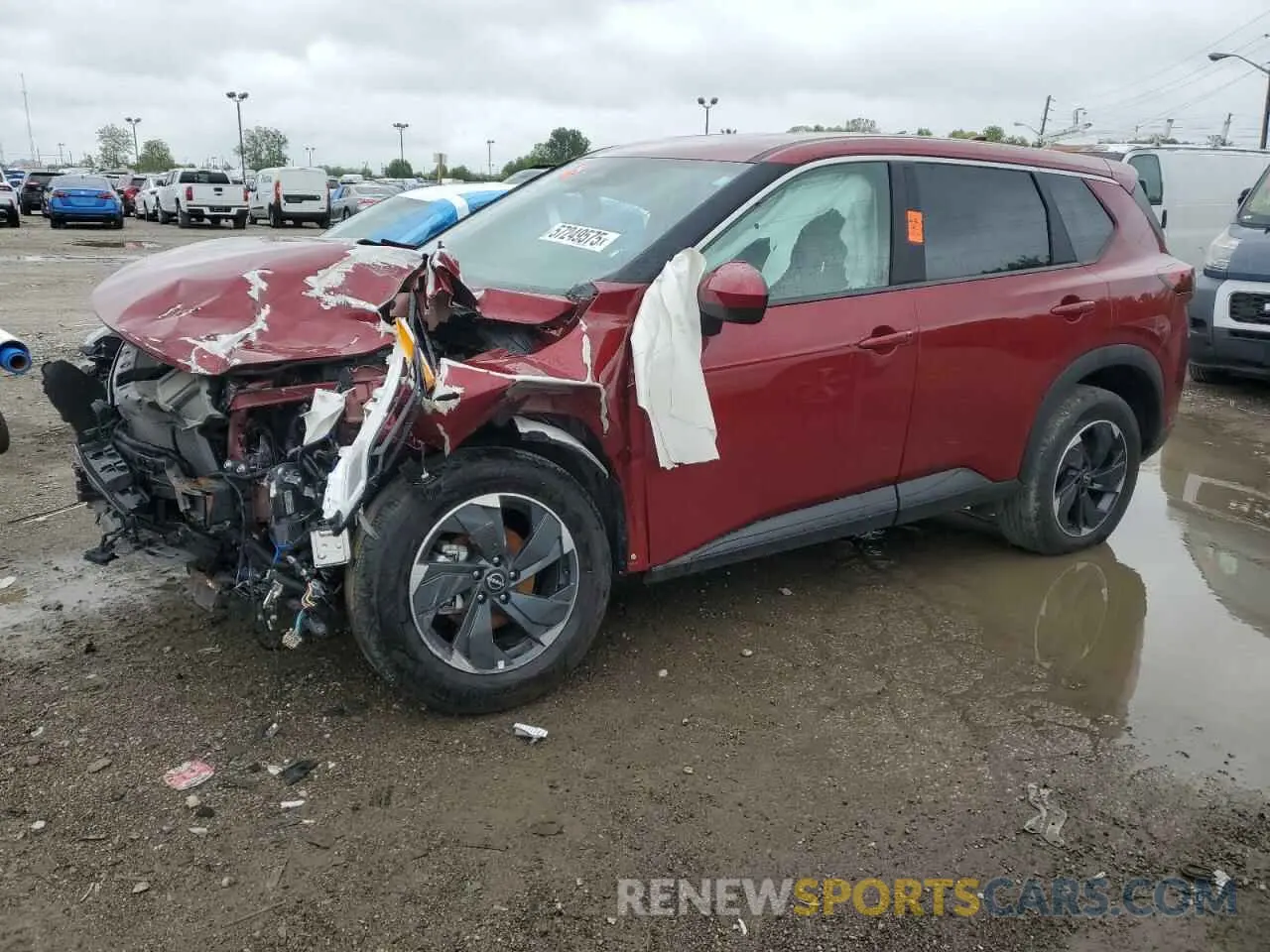 1 Photograph of a damaged car 5N1BT3BB6SC779210 NISSAN ROGUE 2025