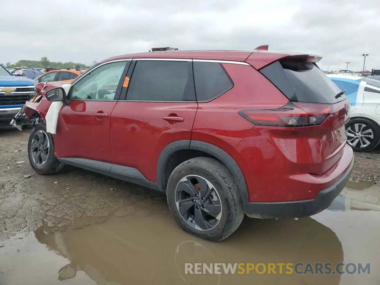 2 Photograph of a damaged car 5N1BT3BB6SC779210 NISSAN ROGUE 2025