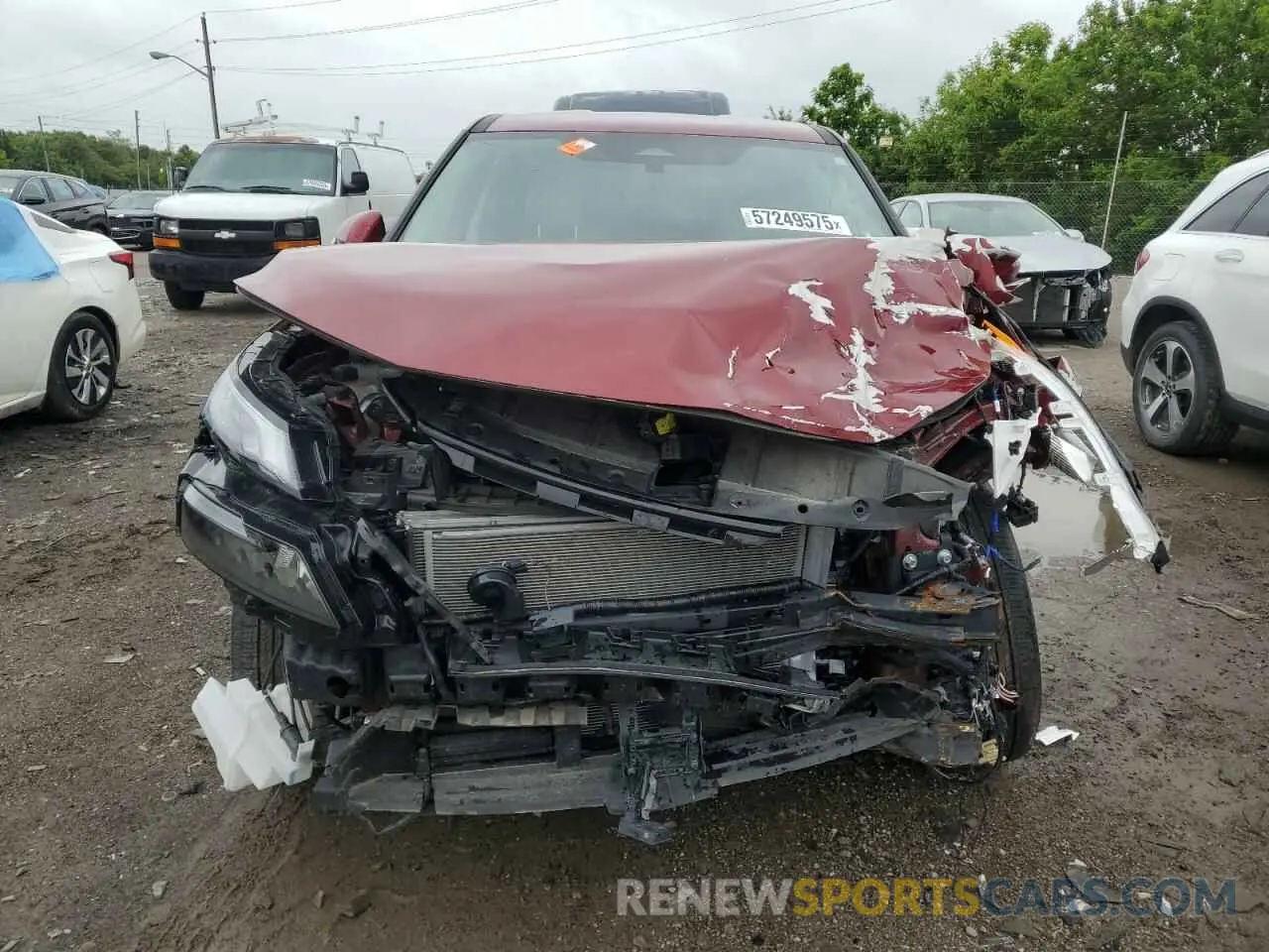5 Photograph of a damaged car 5N1BT3BB6SC779210 NISSAN ROGUE 2025