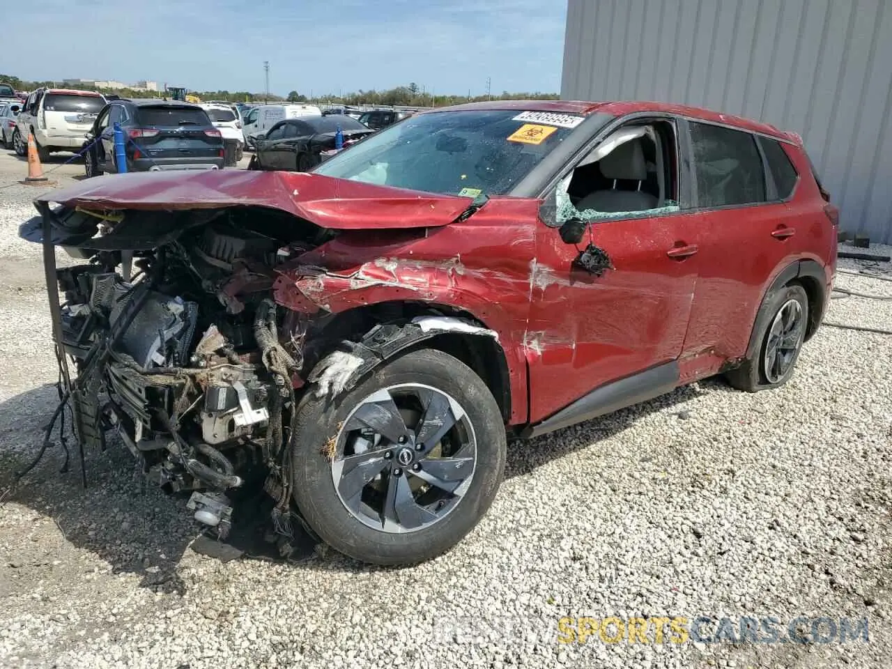 1 Photograph of a damaged car 5N1BT3BB6SC779286 NISSAN ROGUE 2025