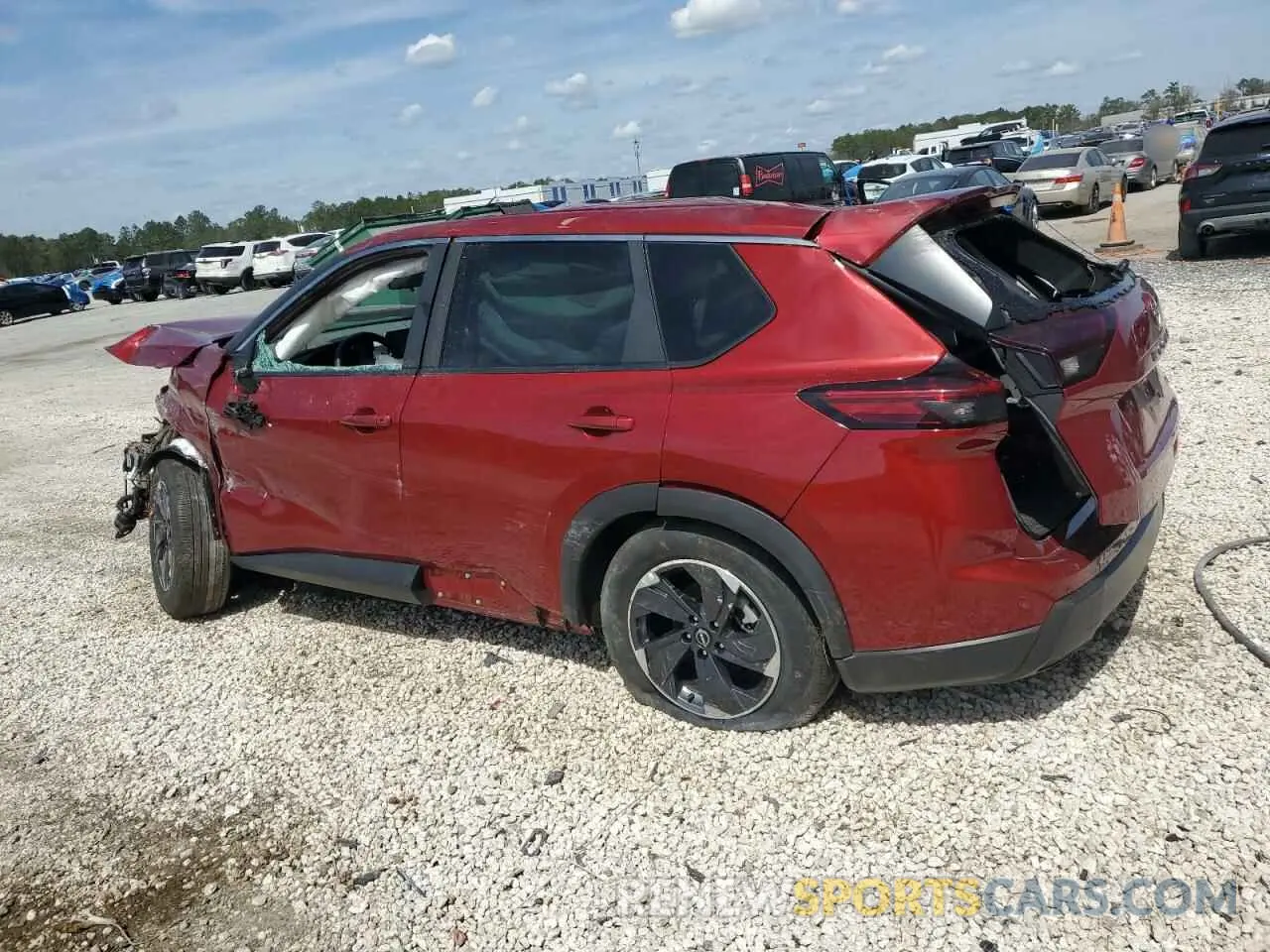 2 Photograph of a damaged car 5N1BT3BB6SC779286 NISSAN ROGUE 2025