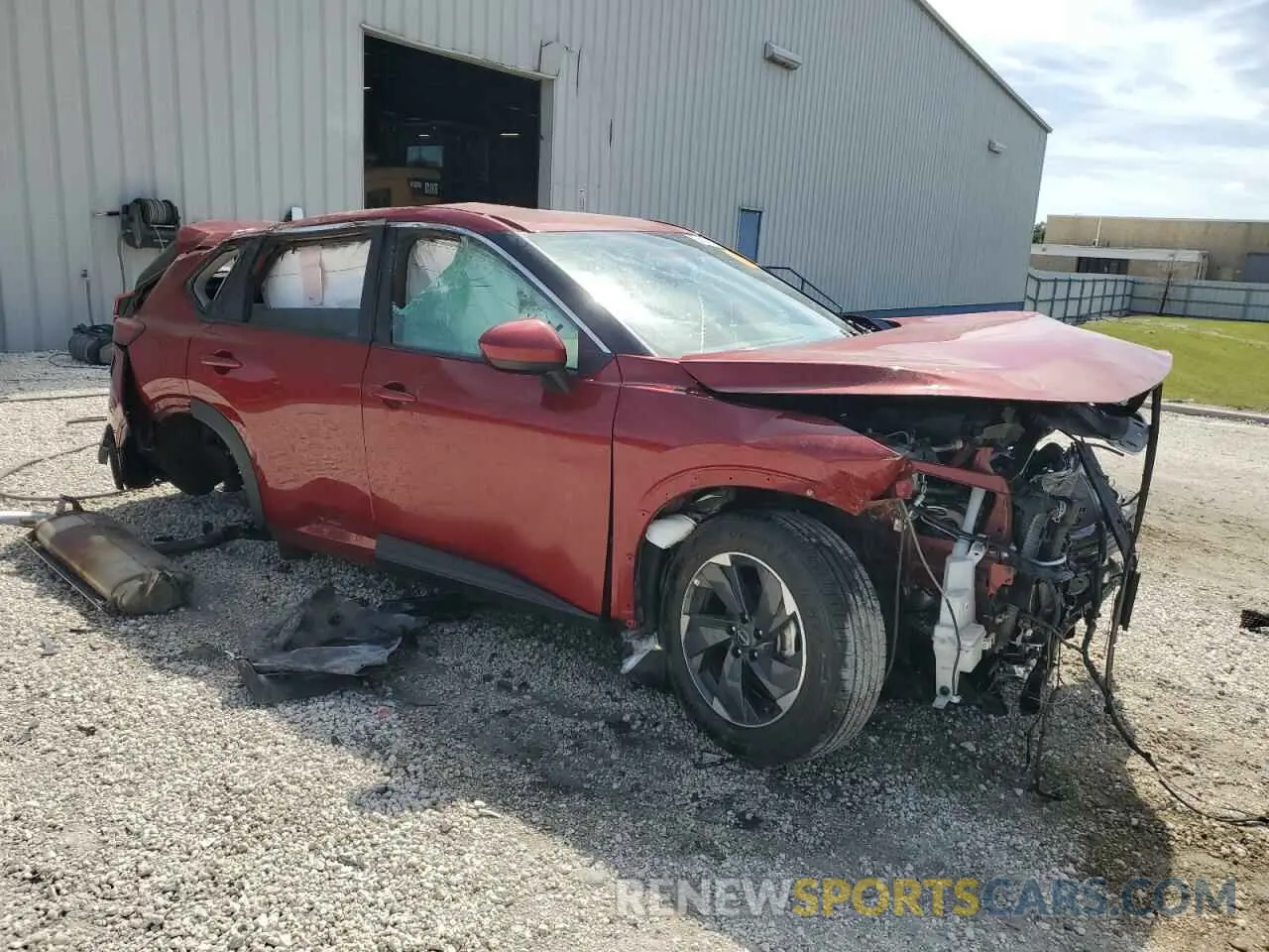 4 Photograph of a damaged car 5N1BT3BB6SC779286 NISSAN ROGUE 2025