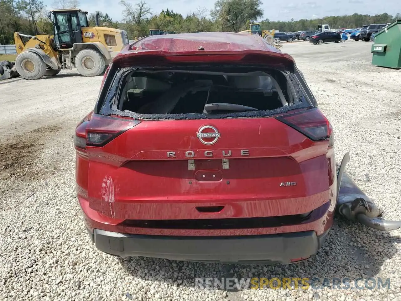 6 Photograph of a damaged car 5N1BT3BB6SC779286 NISSAN ROGUE 2025