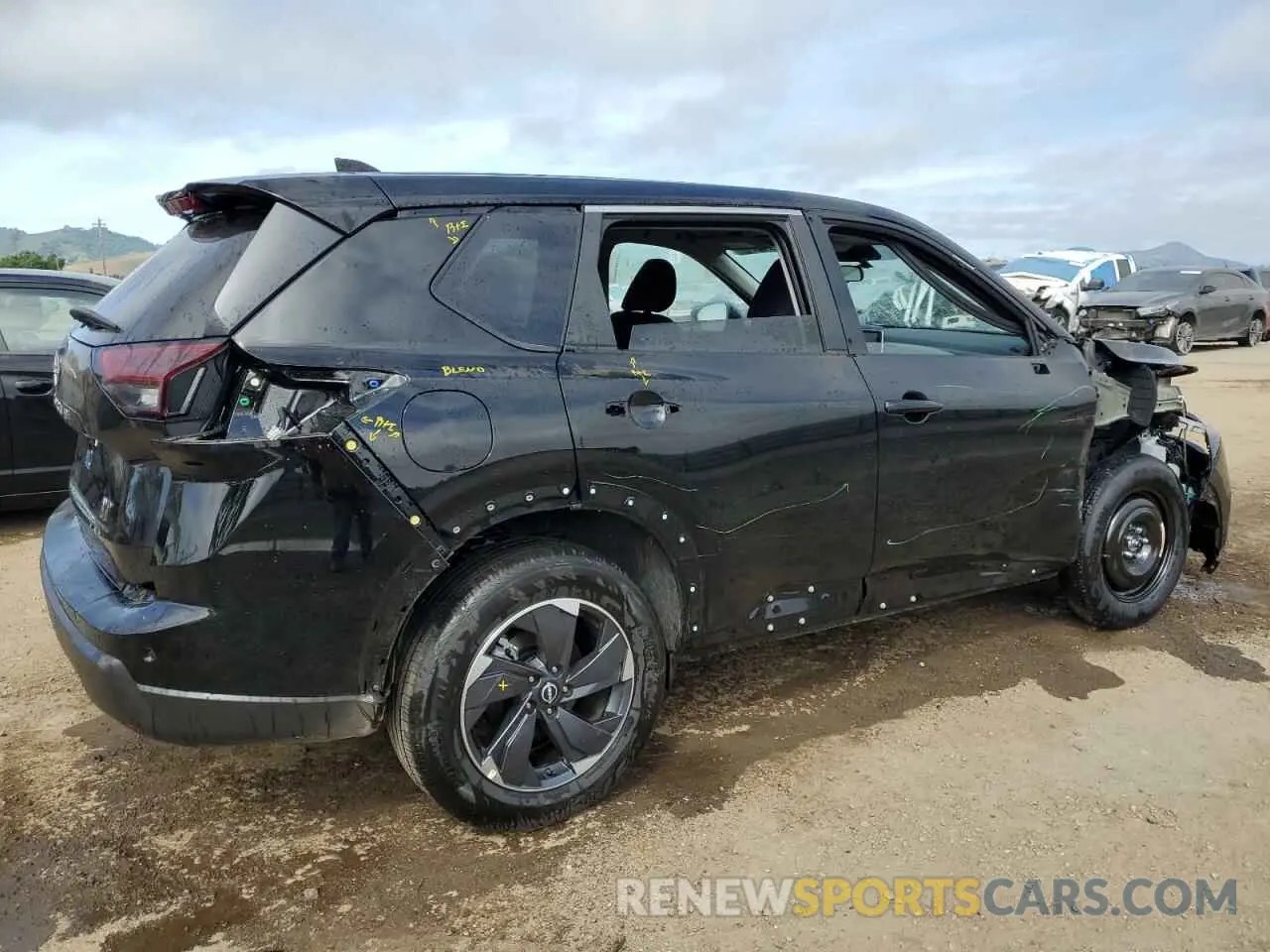 3 Photograph of a damaged car 5N1BT3BB6SC829068 NISSAN ROGUE 2025