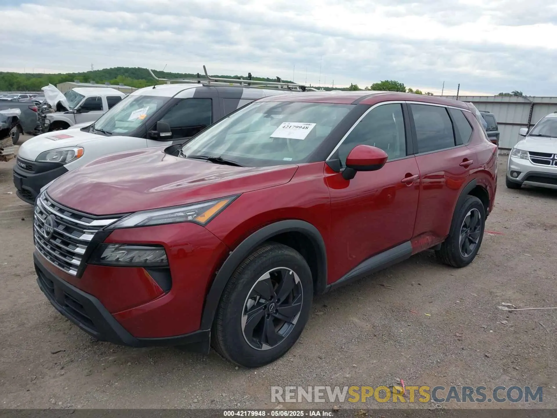 2 Photograph of a damaged car 5N1BT3BB8SC779175 NISSAN ROGUE 2025