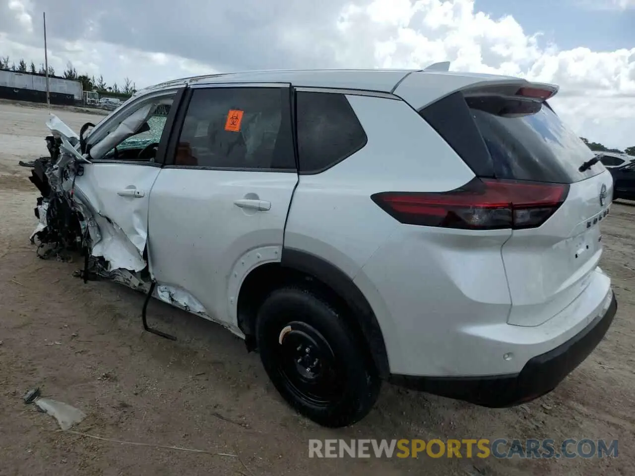 2 Photograph of a damaged car 5N1BT3BB8SC791407 NISSAN ROGUE 2025