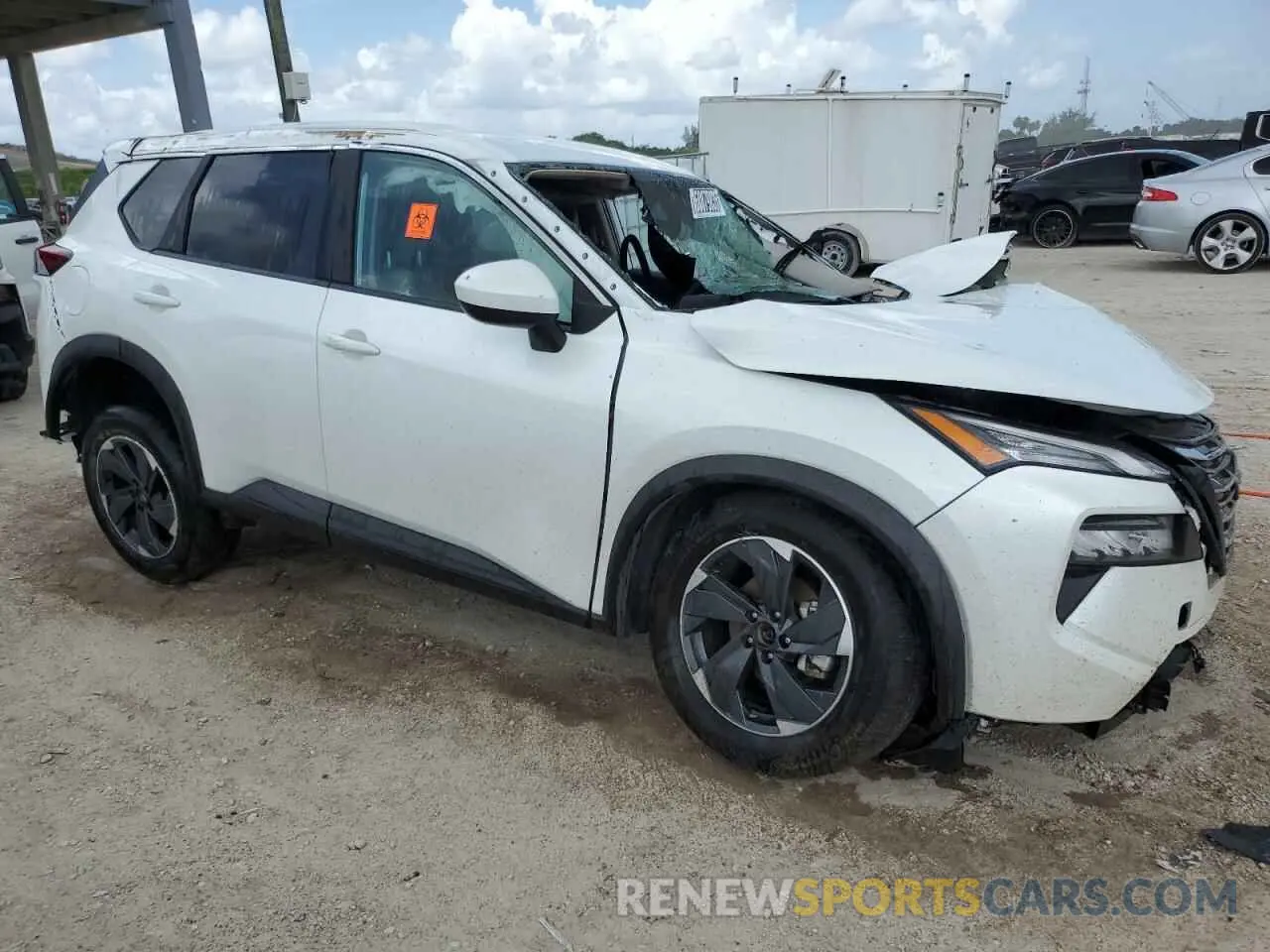 4 Photograph of a damaged car 5N1BT3BB8SC791407 NISSAN ROGUE 2025