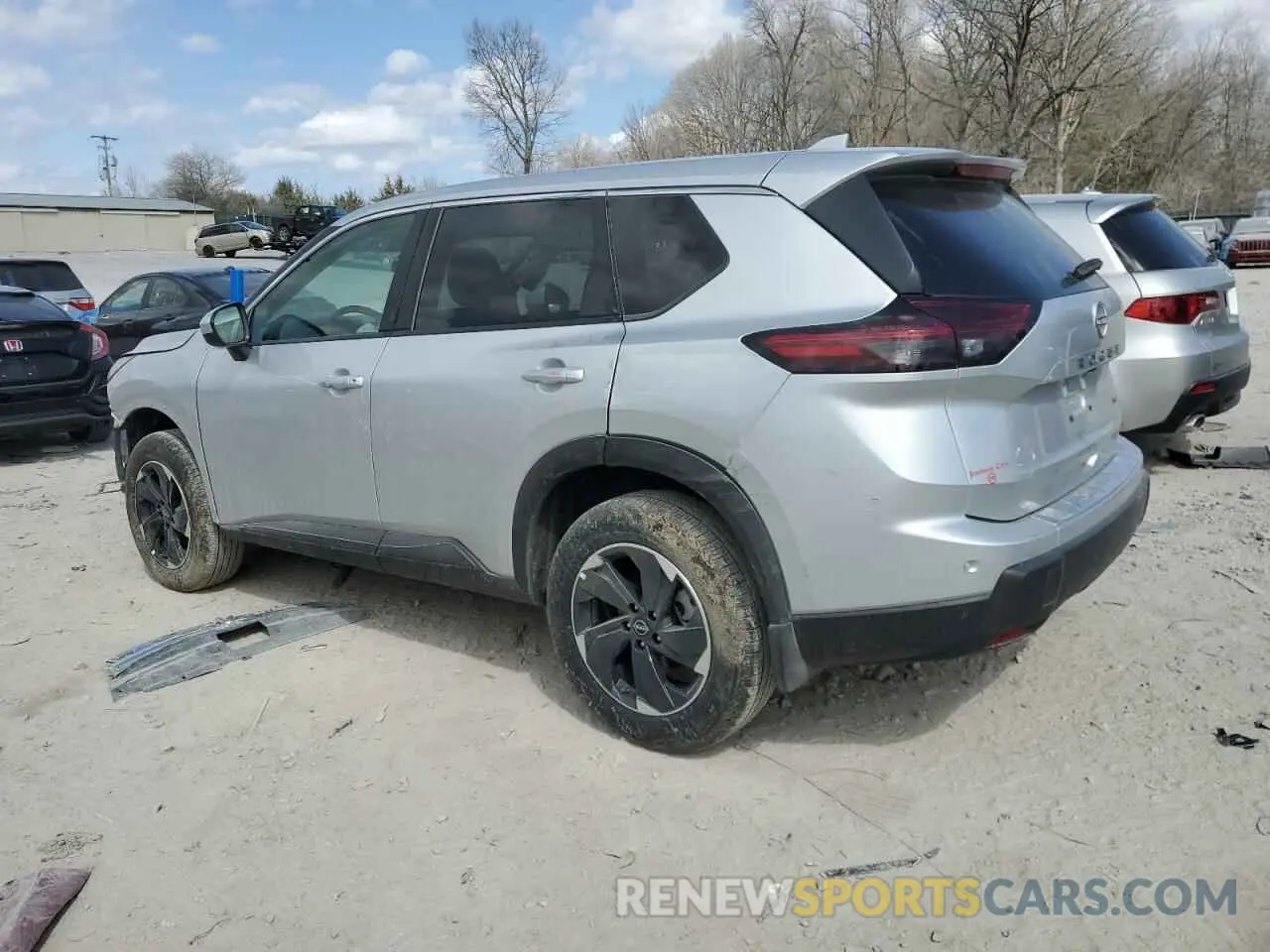 2 Photograph of a damaged car 5N1BT3BB8SC800820 NISSAN ROGUE 2025