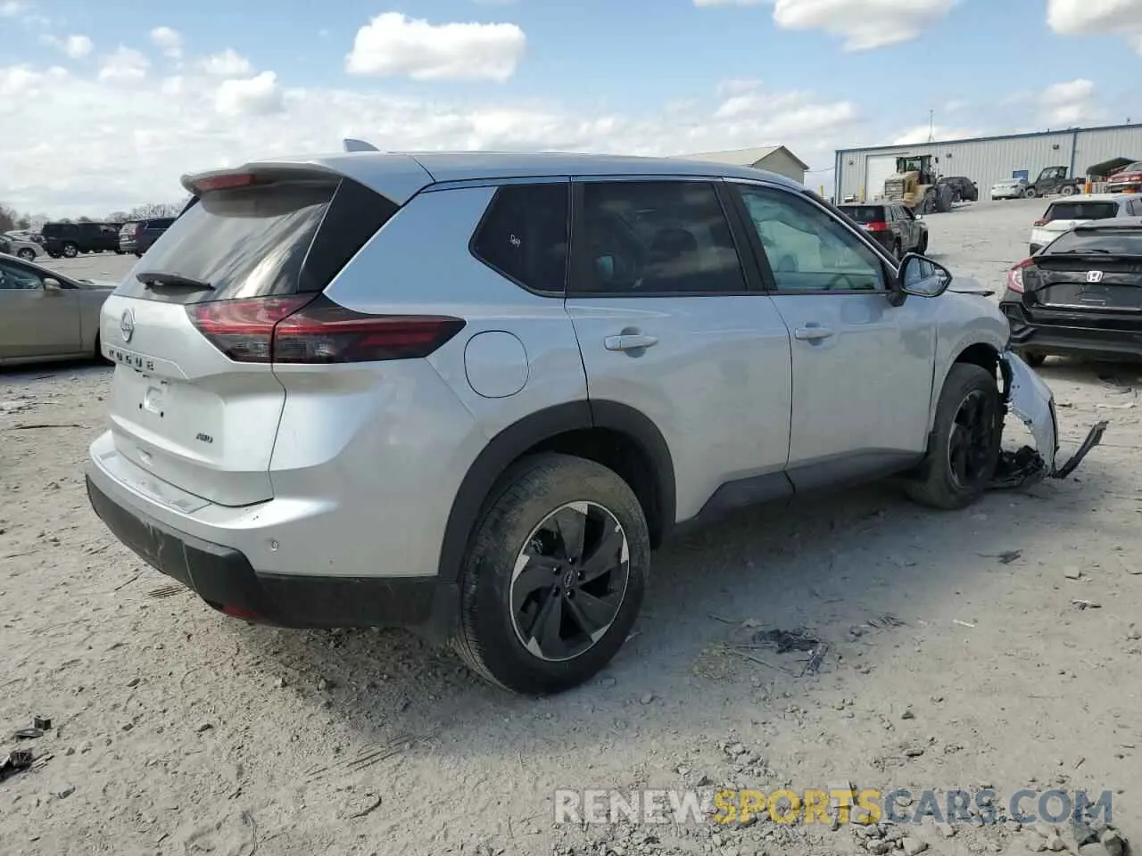 3 Photograph of a damaged car 5N1BT3BB8SC800820 NISSAN ROGUE 2025