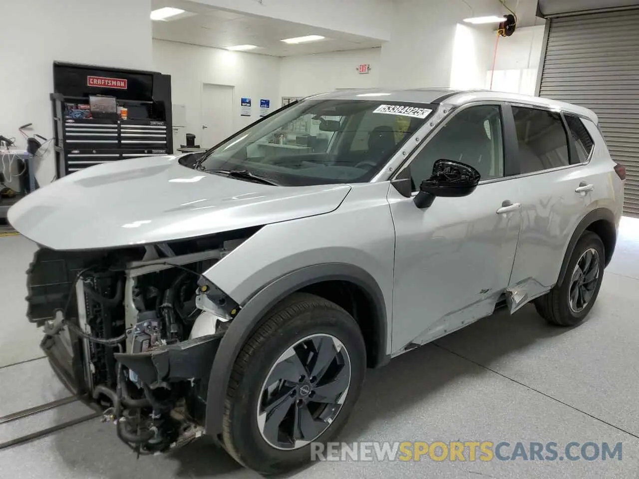 1 Photograph of a damaged car 5N1BT3BB8SC809534 NISSAN ROGUE 2025