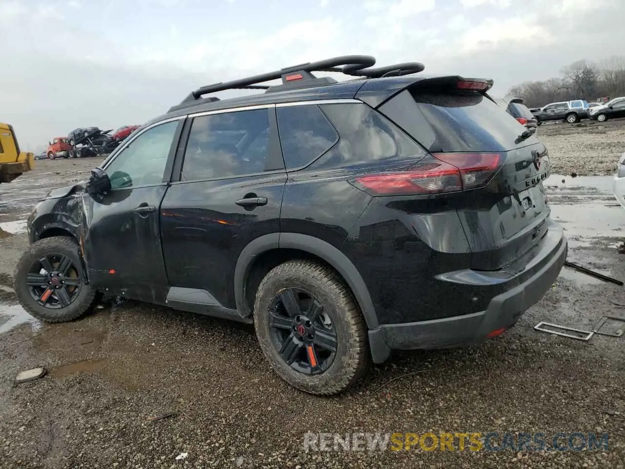 2 Photograph of a damaged car 5N1BT3BB9SC773739 NISSAN ROGUE 2025