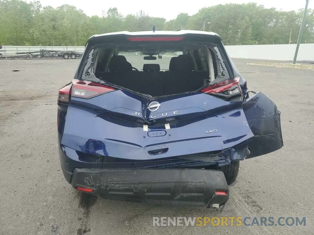 6 Photograph of a damaged car 5N1BT3BB9SC797524 NISSAN ROGUE 2025