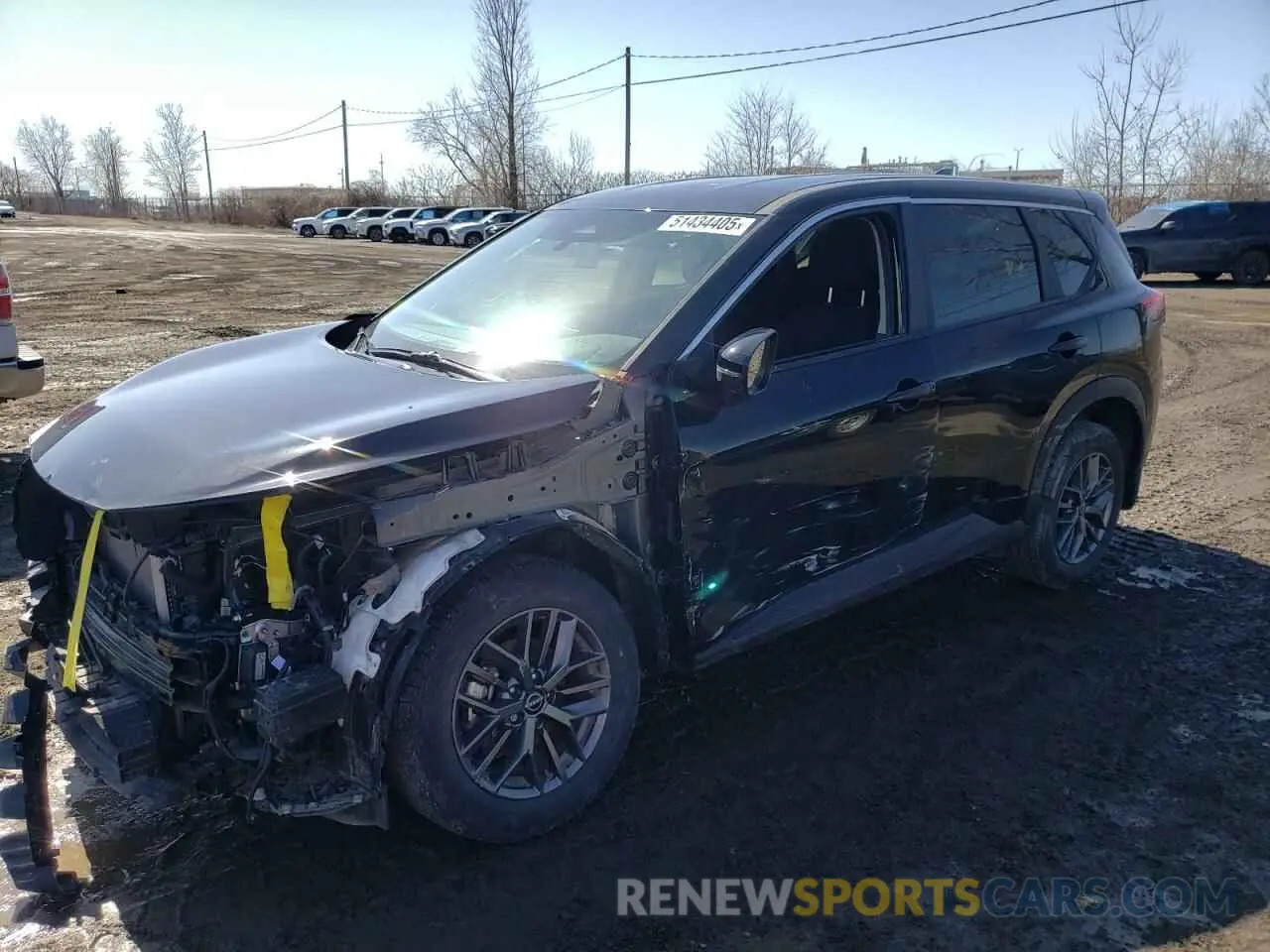 1 Photograph of a damaged car JN8BT3AB6SW141810 NISSAN ROGUE 2025