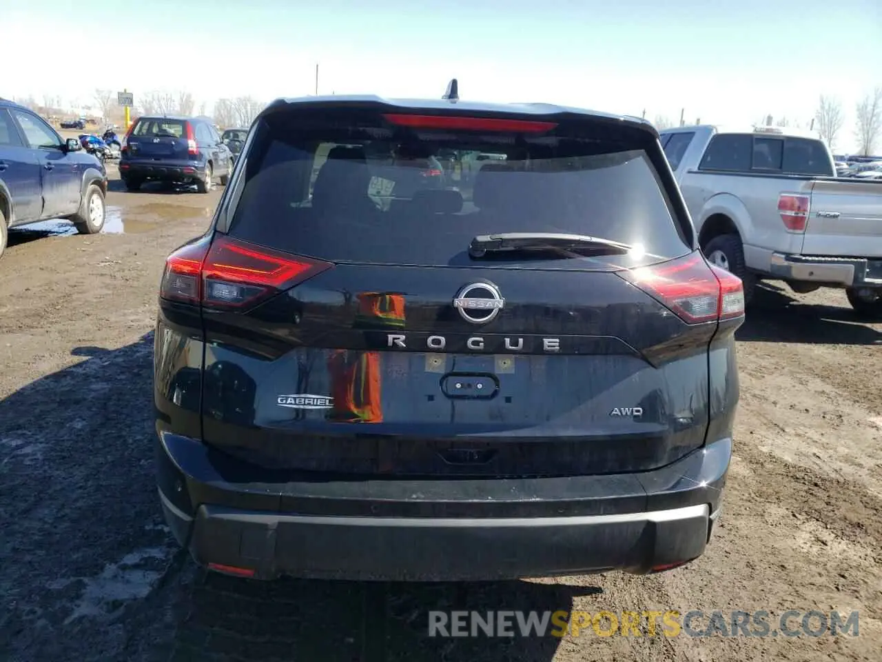 6 Photograph of a damaged car JN8BT3AB6SW141810 NISSAN ROGUE 2025