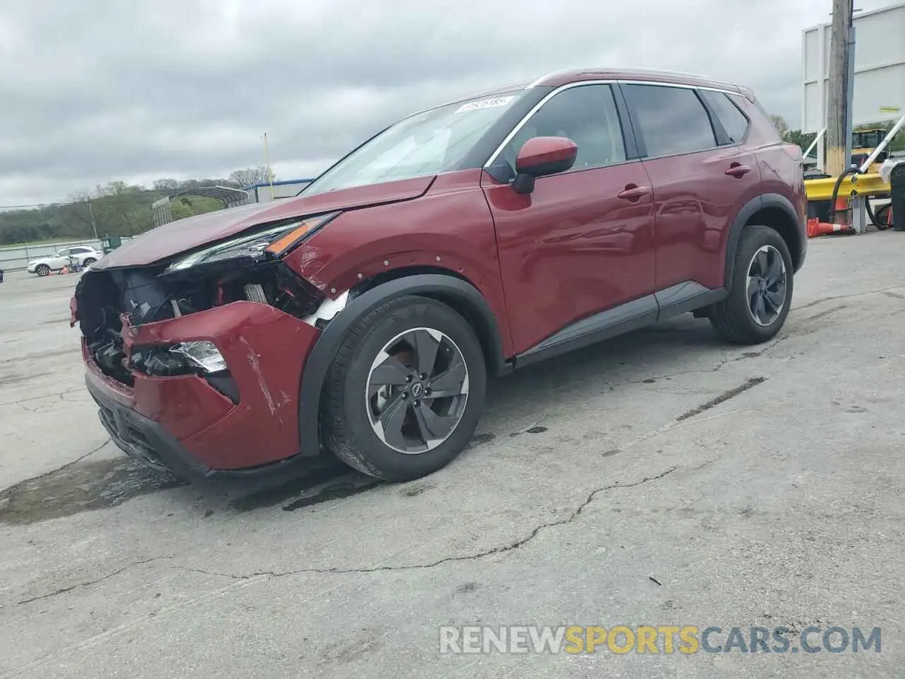 1 Photograph of a damaged car JN8BT3BA3SW342439 NISSAN ROGUE 2025