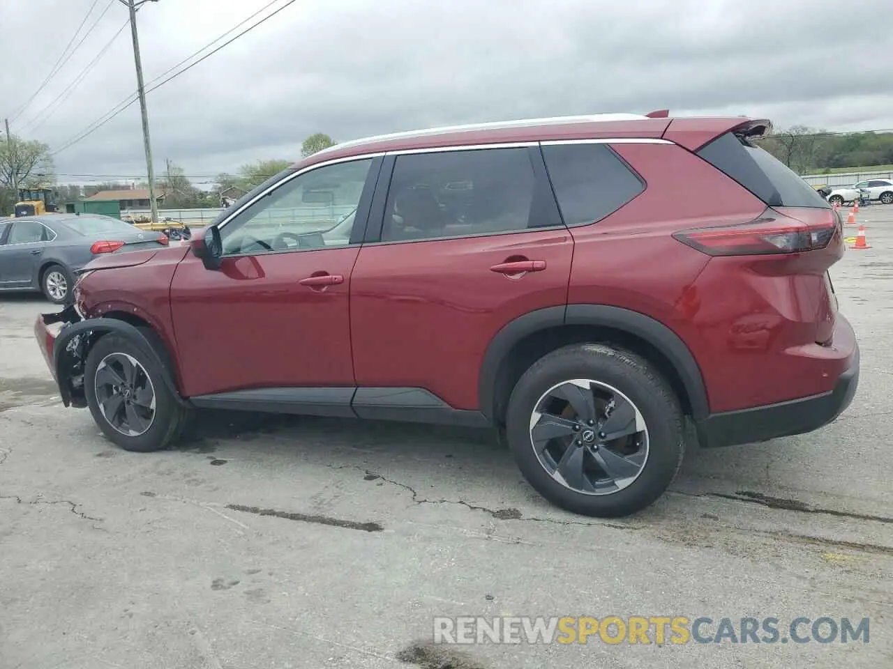 2 Photograph of a damaged car JN8BT3BA3SW342439 NISSAN ROGUE 2025