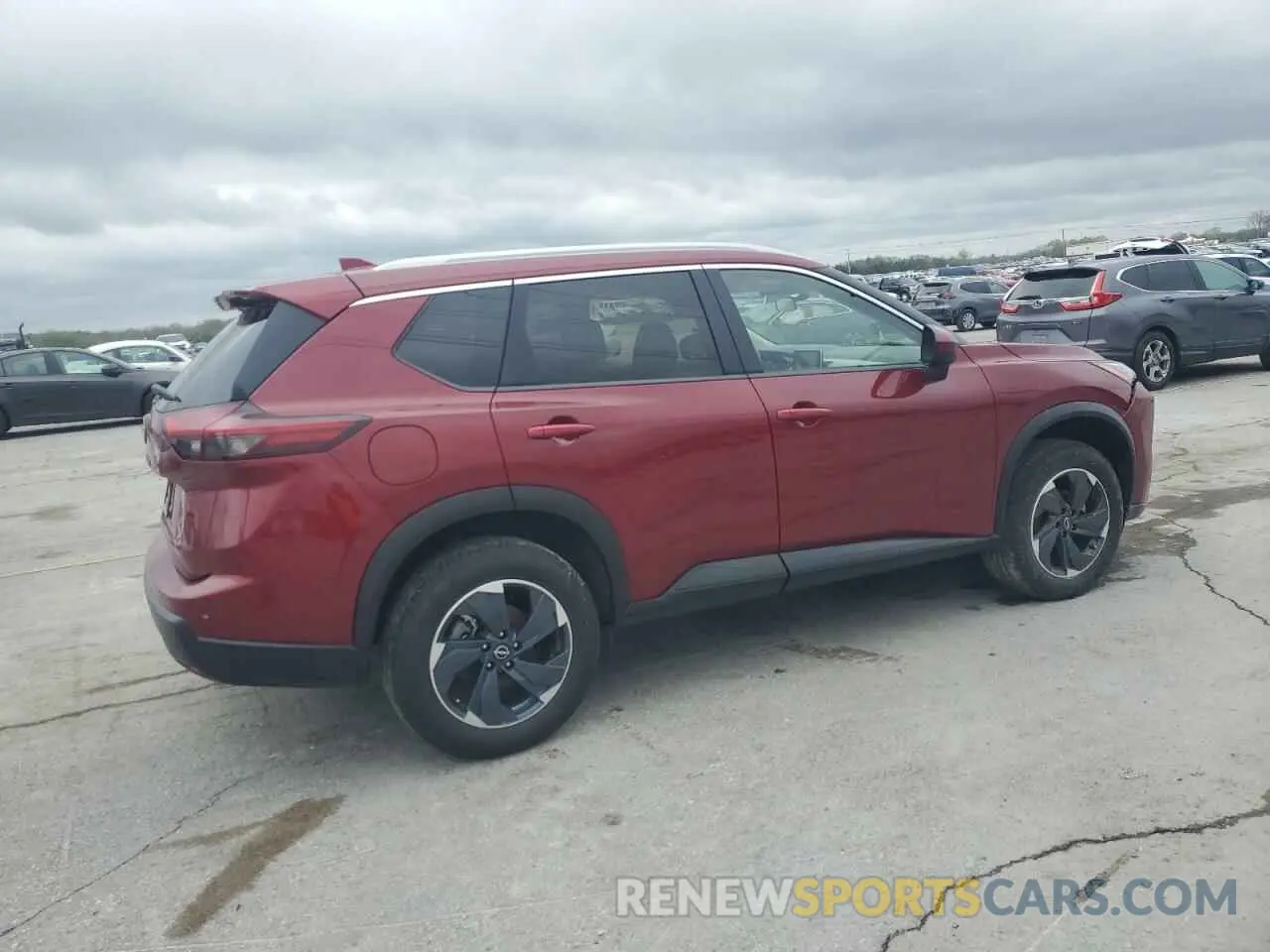 3 Photograph of a damaged car JN8BT3BA3SW342439 NISSAN ROGUE 2025