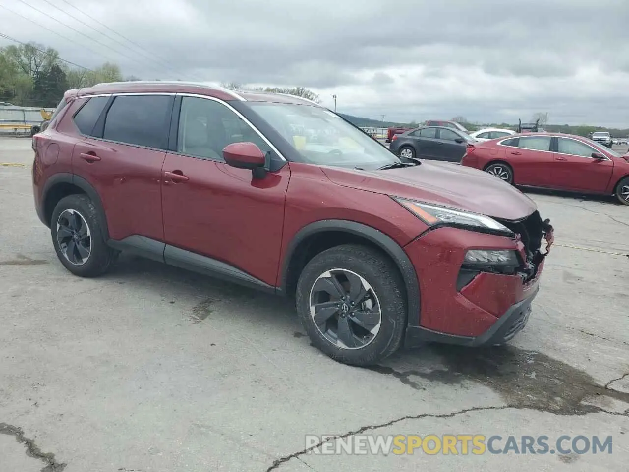 4 Photograph of a damaged car JN8BT3BA3SW342439 NISSAN ROGUE 2025