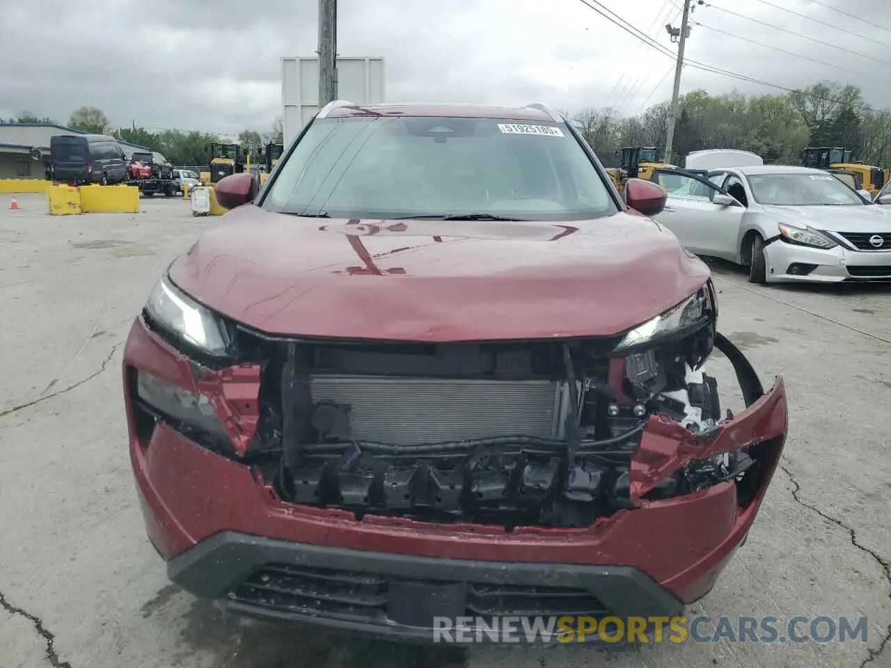 5 Photograph of a damaged car JN8BT3BA3SW342439 NISSAN ROGUE 2025
