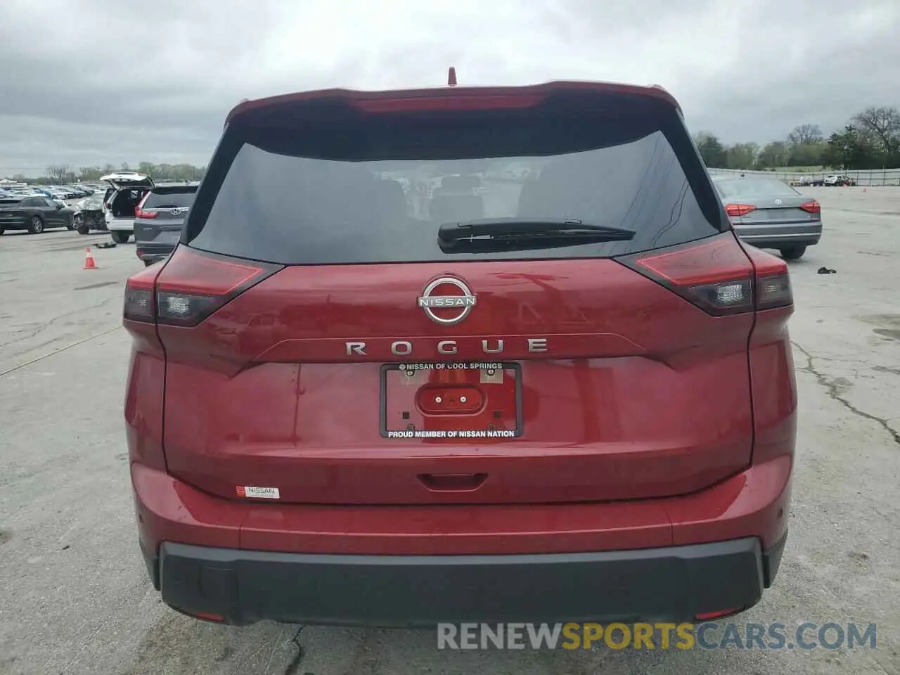 6 Photograph of a damaged car JN8BT3BA3SW342439 NISSAN ROGUE 2025