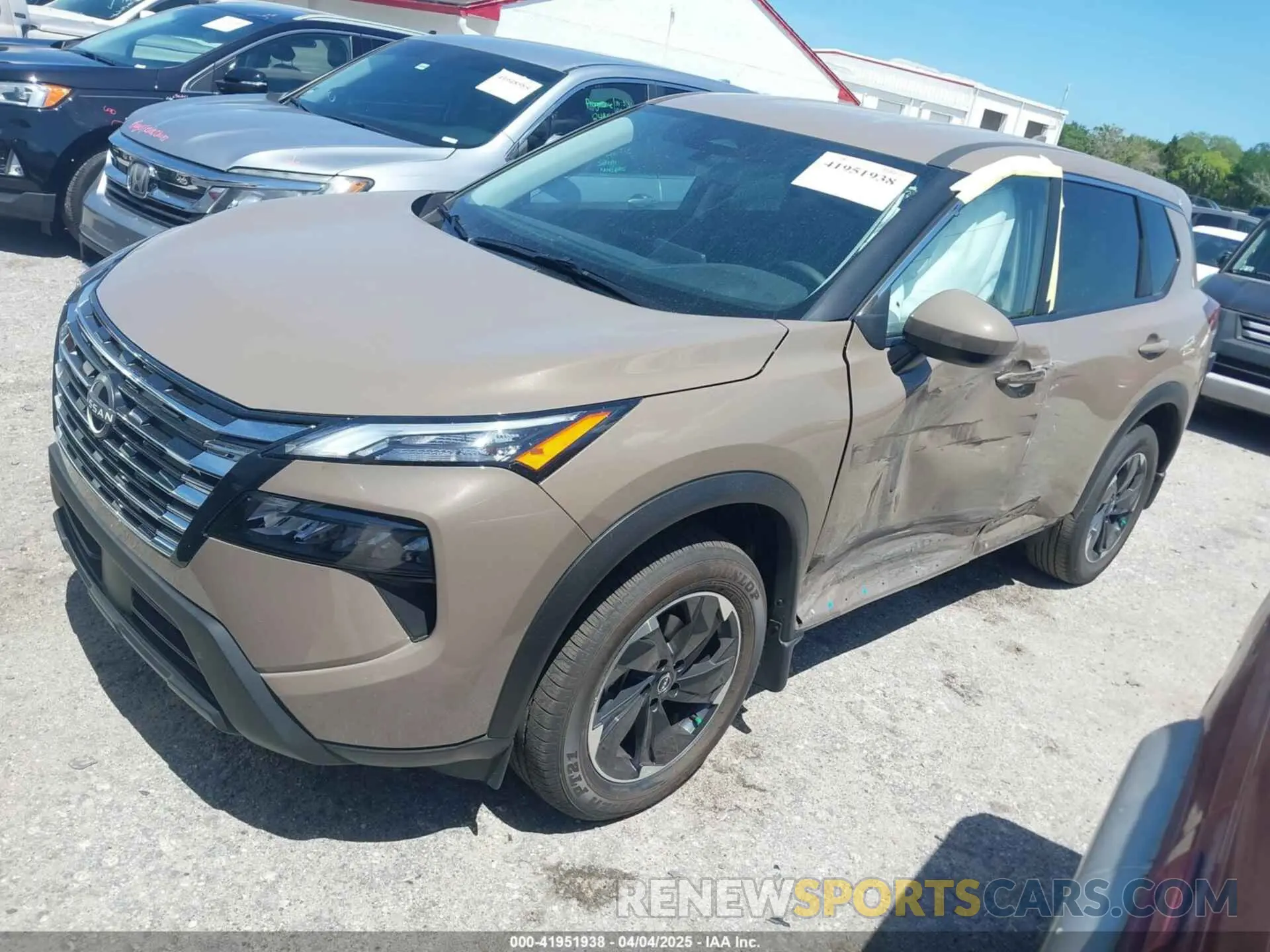 2 Photograph of a damaged car JN8BT3BA6SW003609 NISSAN ROGUE 2025