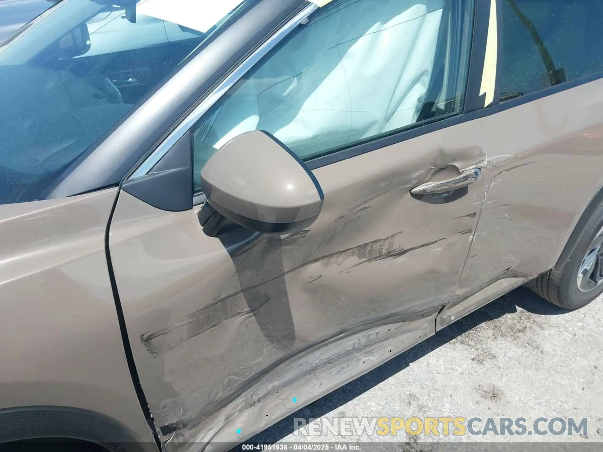 6 Photograph of a damaged car JN8BT3BA6SW003609 NISSAN ROGUE 2025