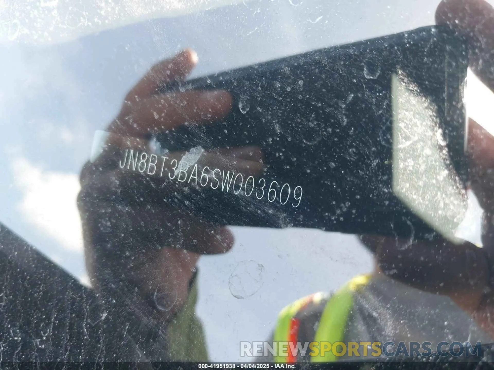 9 Photograph of a damaged car JN8BT3BA6SW003609 NISSAN ROGUE 2025