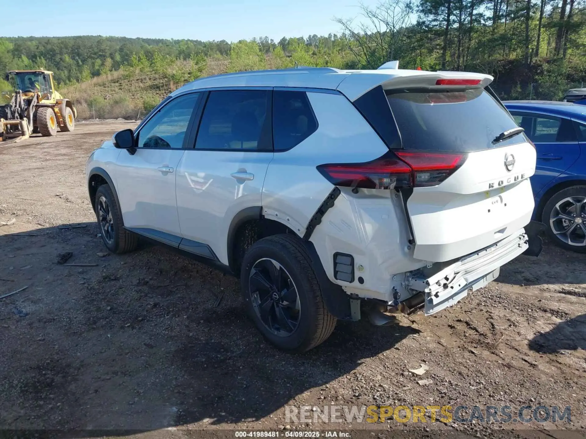 3 Photograph of a damaged car JN8BT3BA7SW007622 NISSAN ROGUE 2025