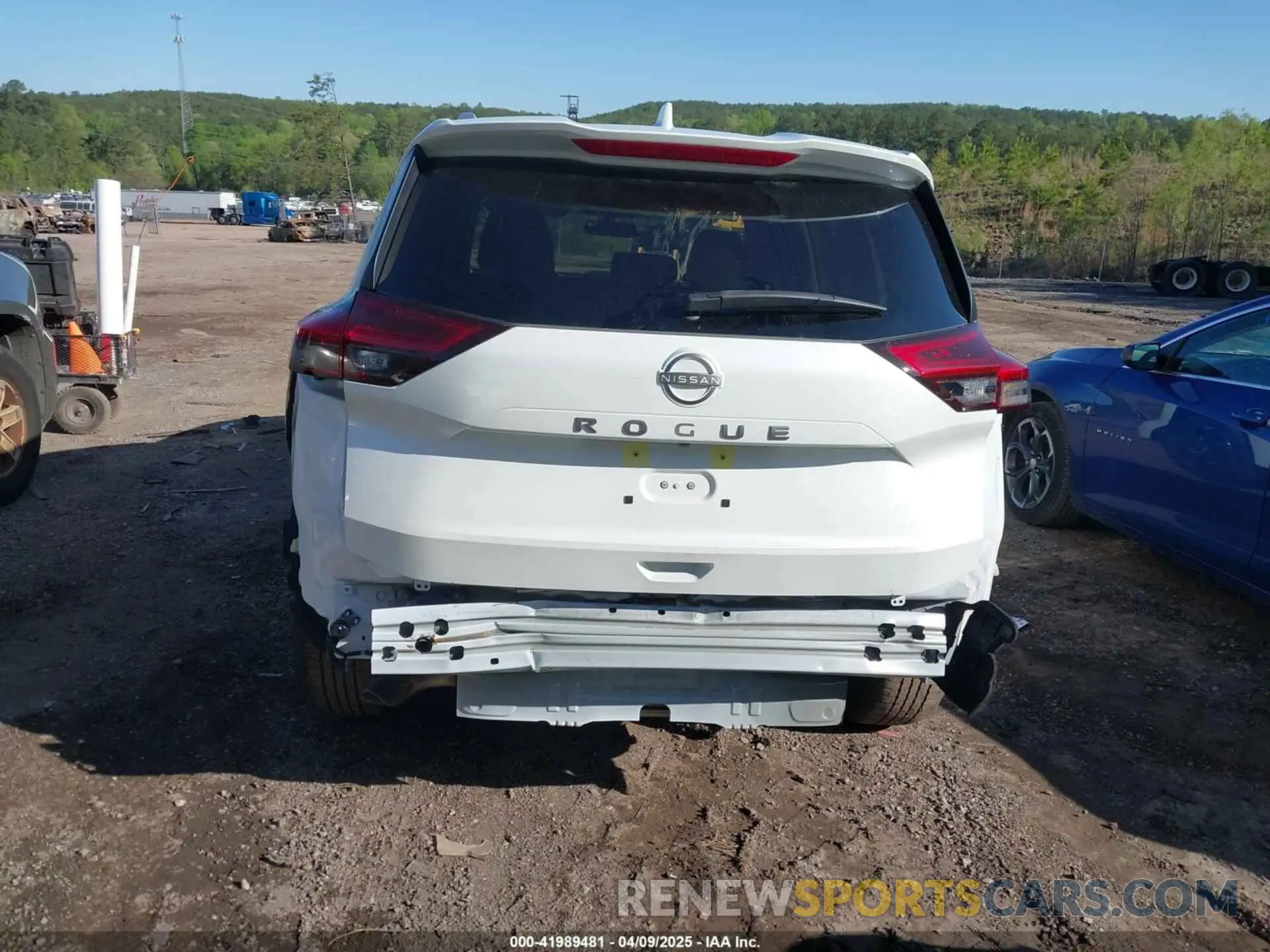 6 Photograph of a damaged car JN8BT3BA7SW007622 NISSAN ROGUE 2025