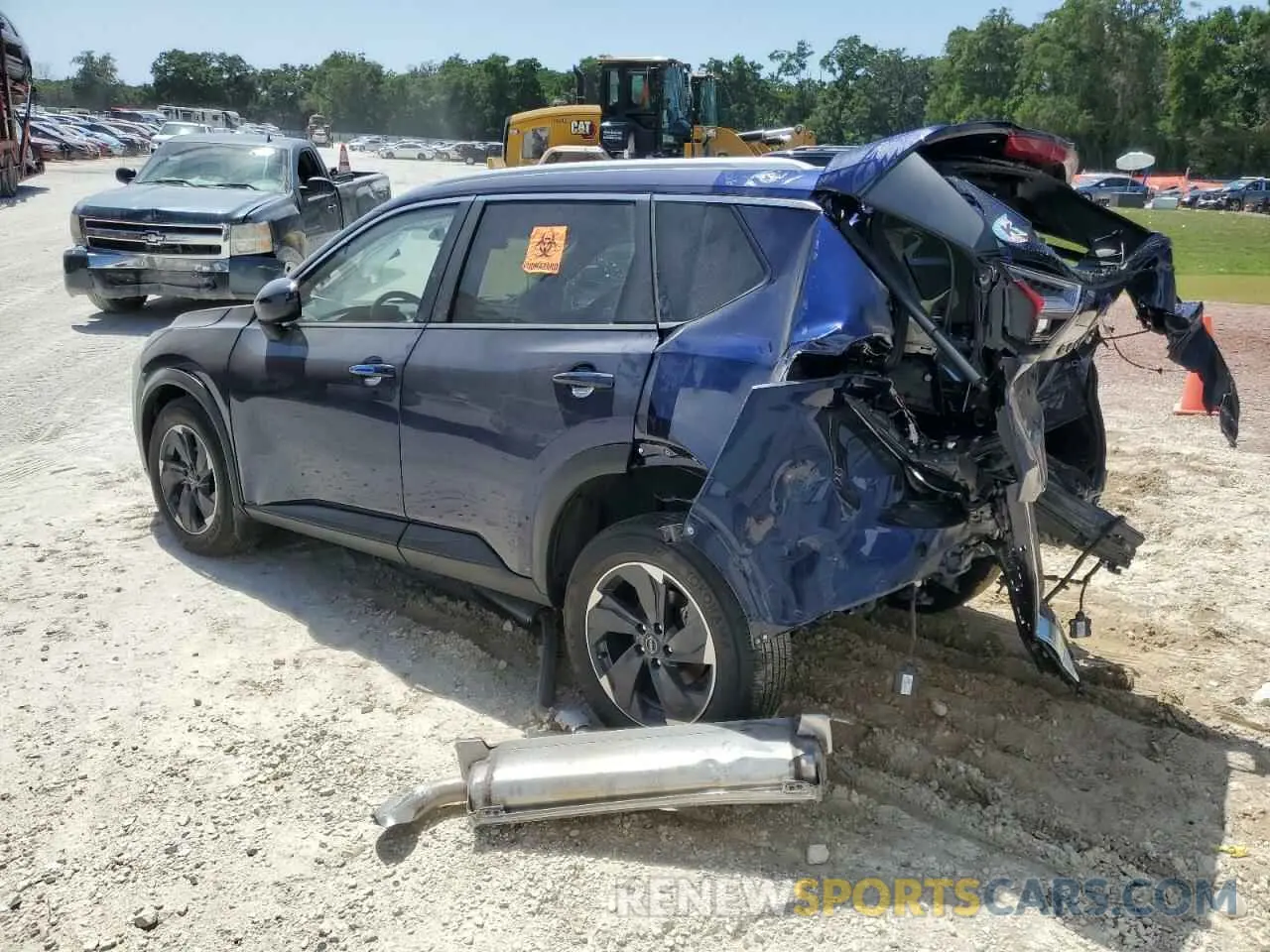 2 Photograph of a damaged car JN8BT3BB0SW142983 NISSAN ROGUE 2025