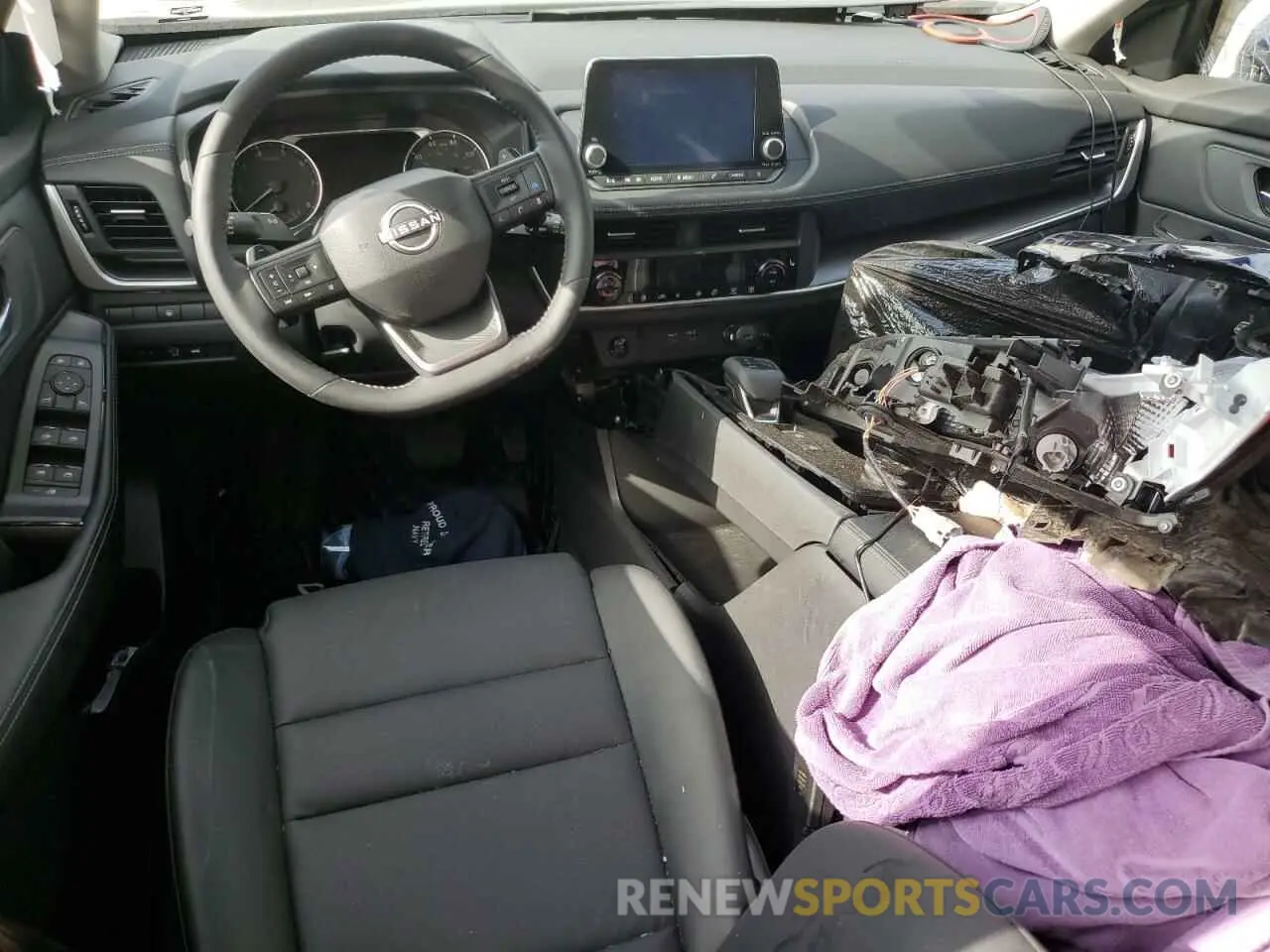 8 Photograph of a damaged car JN8BT3BB0SW142983 NISSAN ROGUE 2025