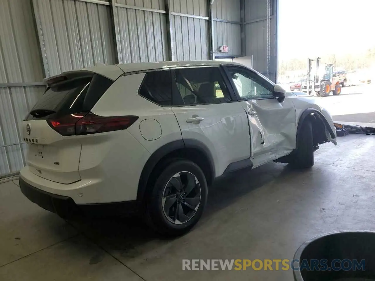 3 Photograph of a damaged car JN8BT3BB0SW161694 NISSAN ROGUE 2025