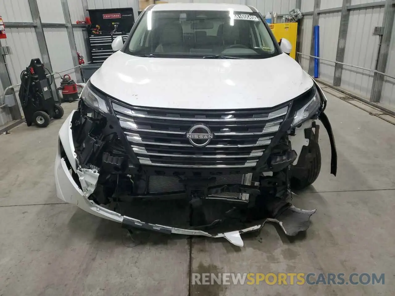 5 Photograph of a damaged car JN8BT3BB0SW161694 NISSAN ROGUE 2025