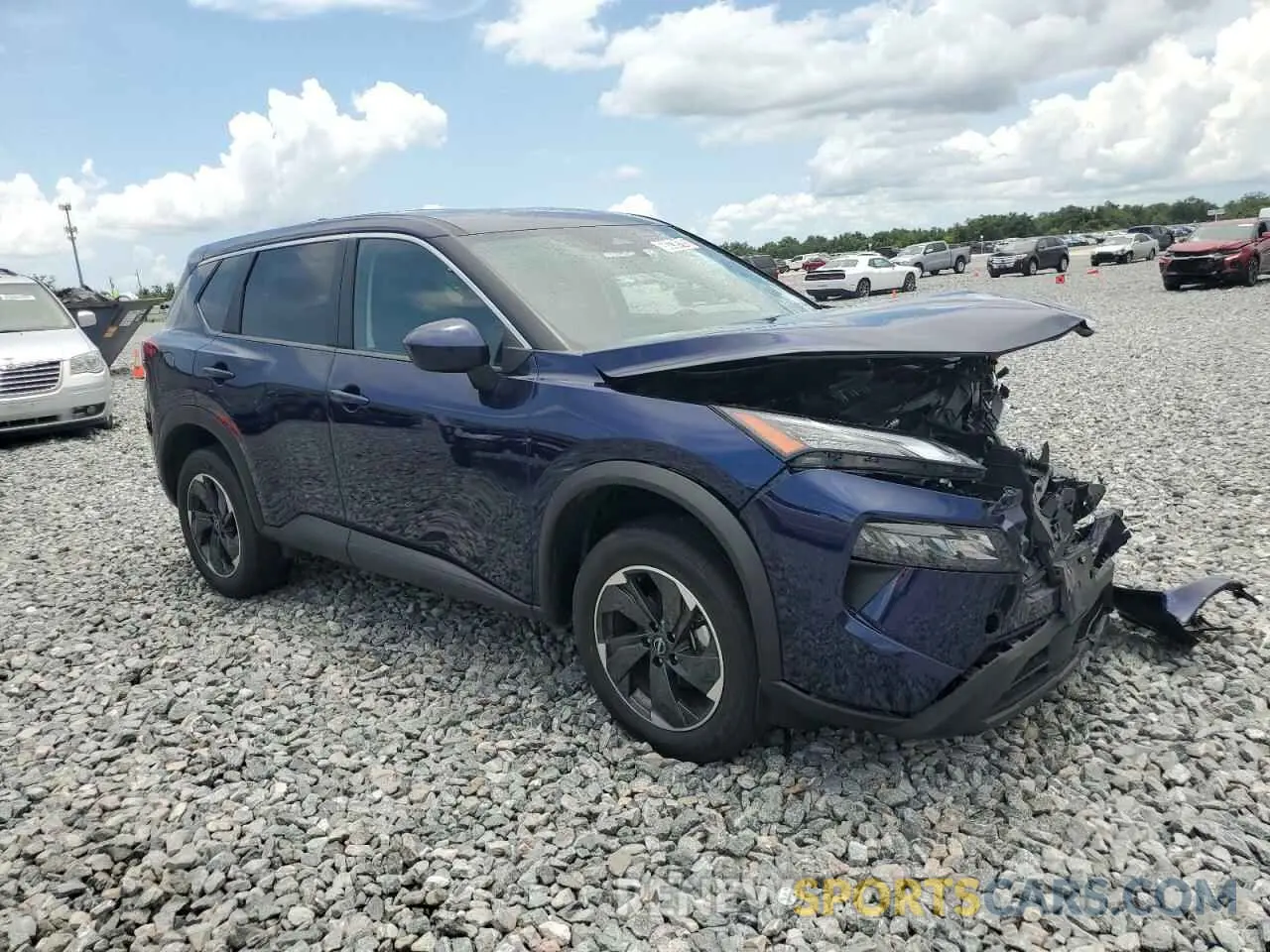 4 Photograph of a damaged car JN8BT3BB1SW151241 NISSAN ROGUE 2025
