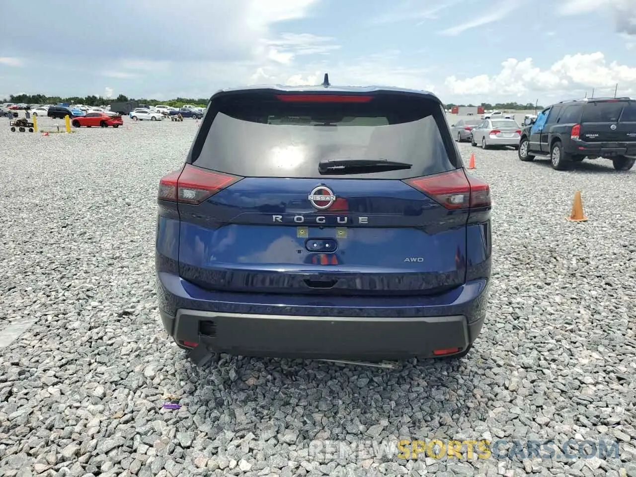 6 Photograph of a damaged car JN8BT3BB1SW151241 NISSAN ROGUE 2025