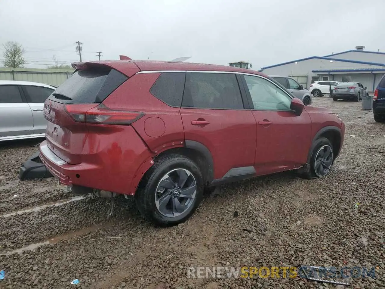 3 Photograph of a damaged car JN8BT3BB2SW415308 NISSAN ROGUE 2025