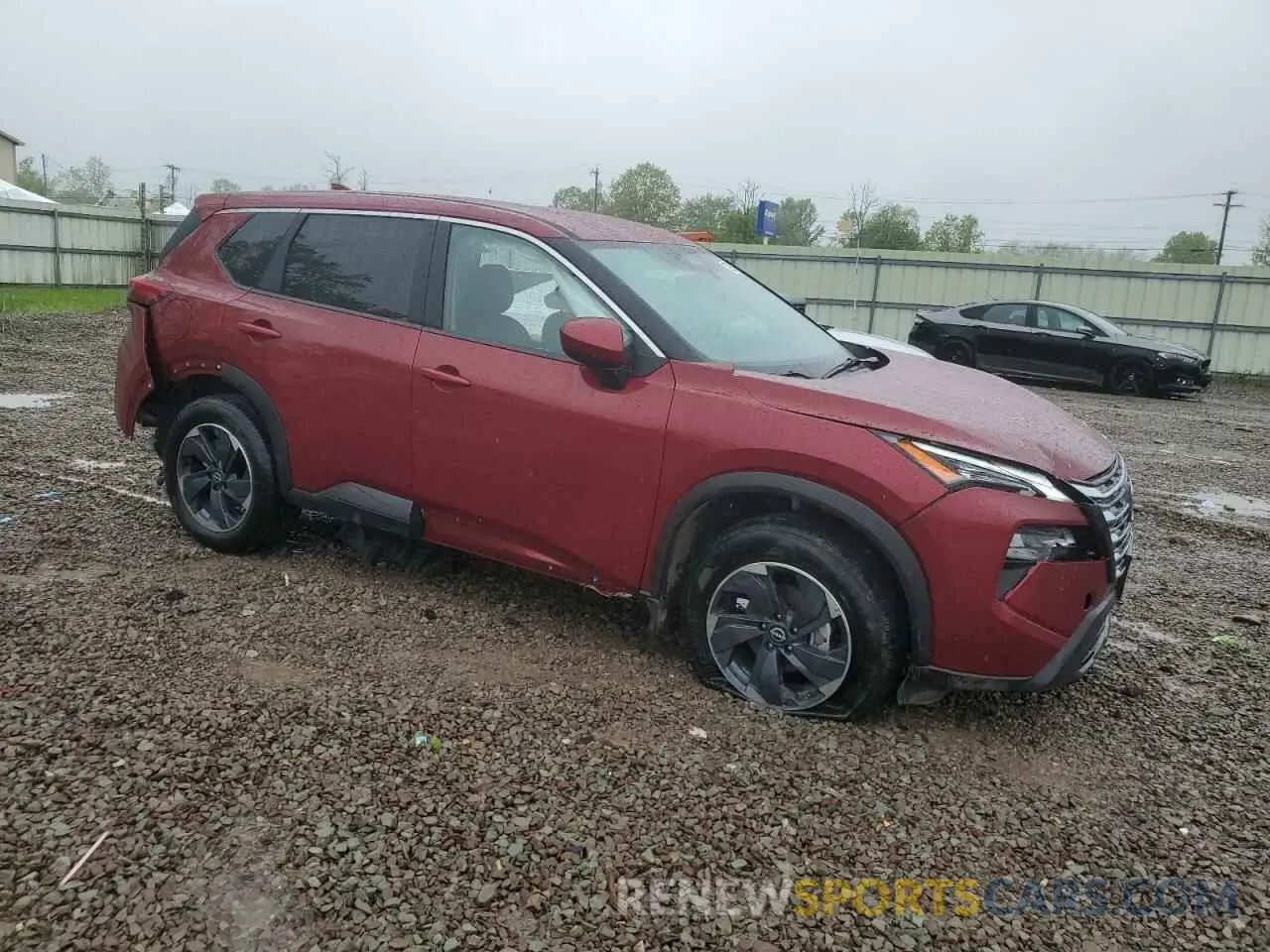 4 Photograph of a damaged car JN8BT3BB2SW415308 NISSAN ROGUE 2025