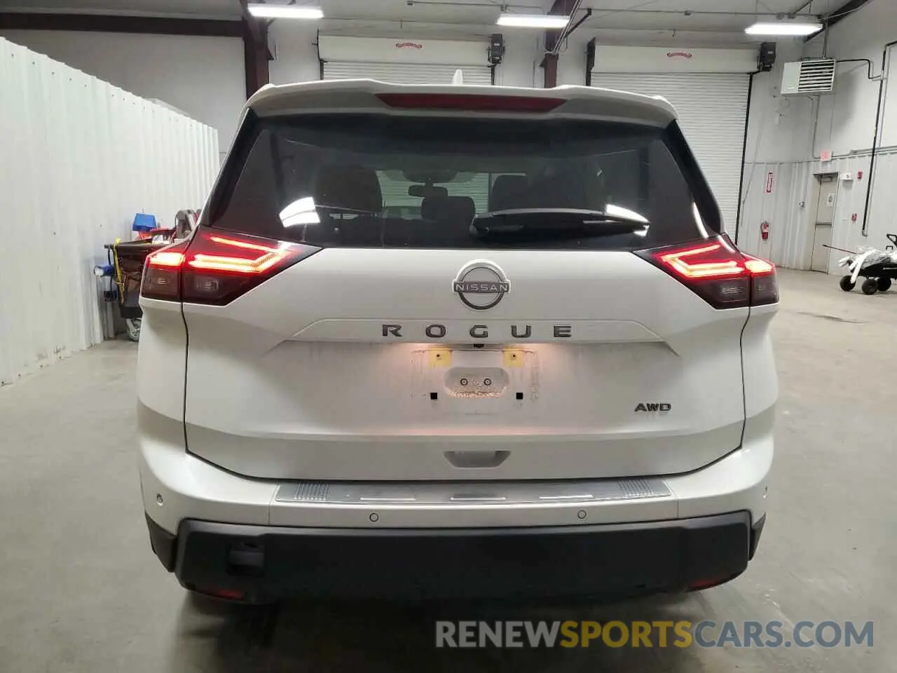 6 Photograph of a damaged car JN8BT3BB3SW155226 NISSAN ROGUE 2025