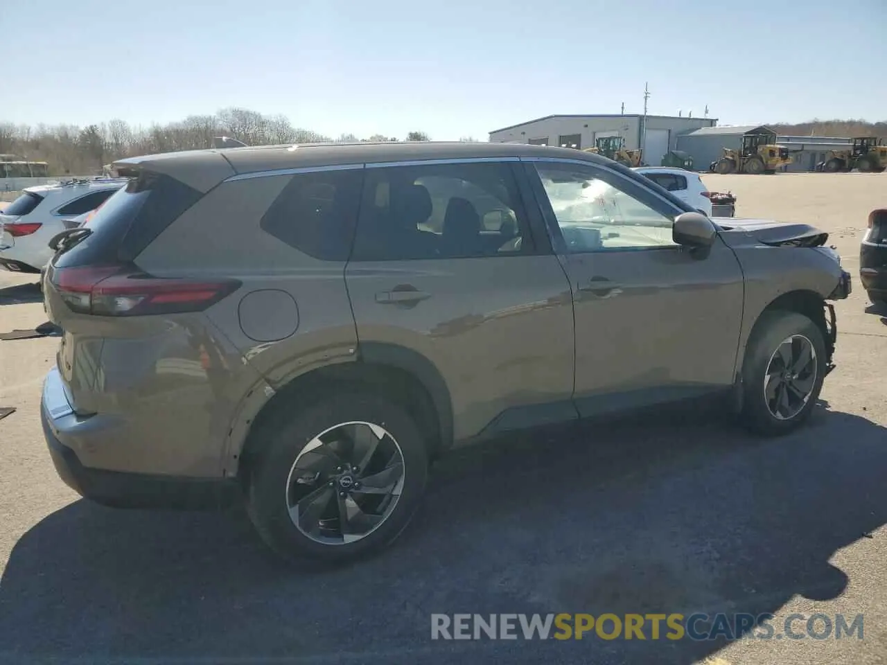 3 Photograph of a damaged car JN8BT3BB4SW153436 NISSAN ROGUE 2025