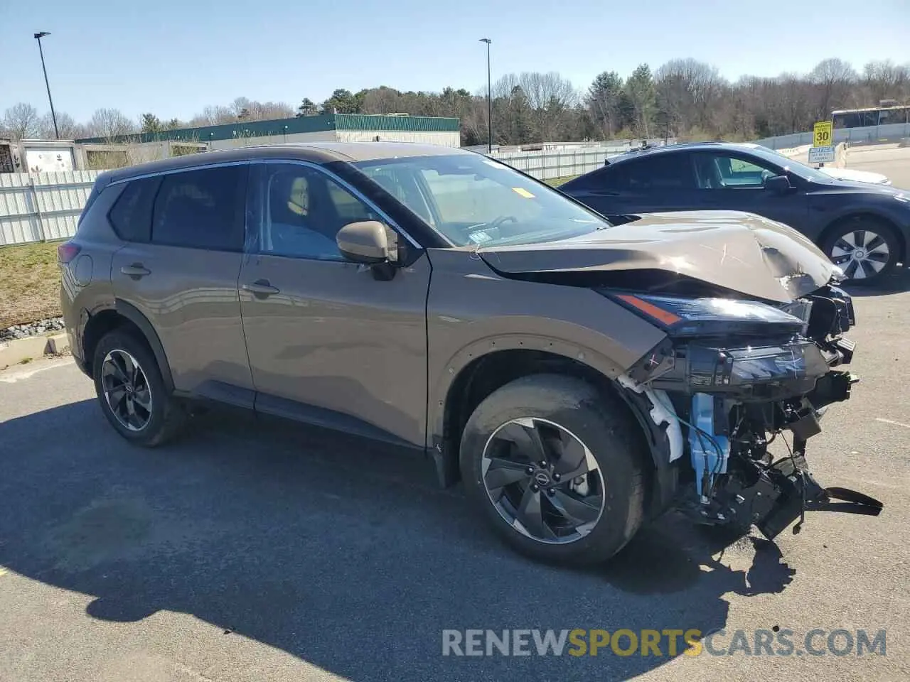 4 Photograph of a damaged car JN8BT3BB4SW153436 NISSAN ROGUE 2025