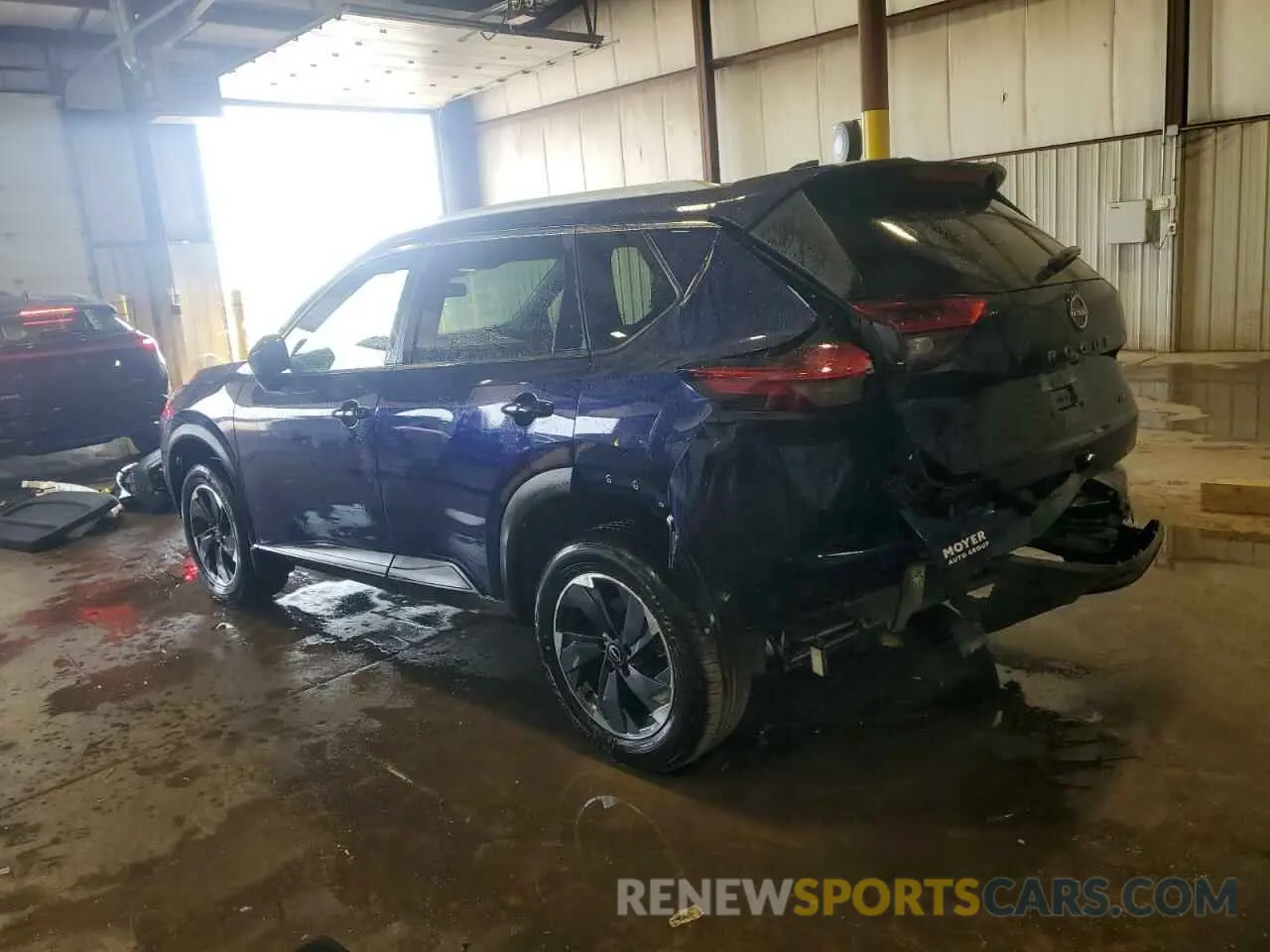 2 Photograph of a damaged car JN8BT3BB6SW149100 NISSAN ROGUE 2025