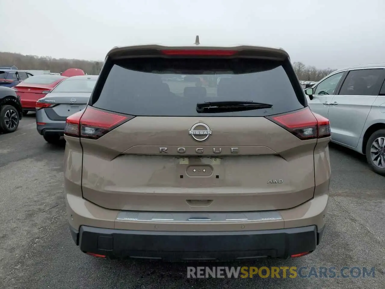 7 Photograph of a damaged car JN8BT3BB7SW153172 NISSAN ROGUE 2025