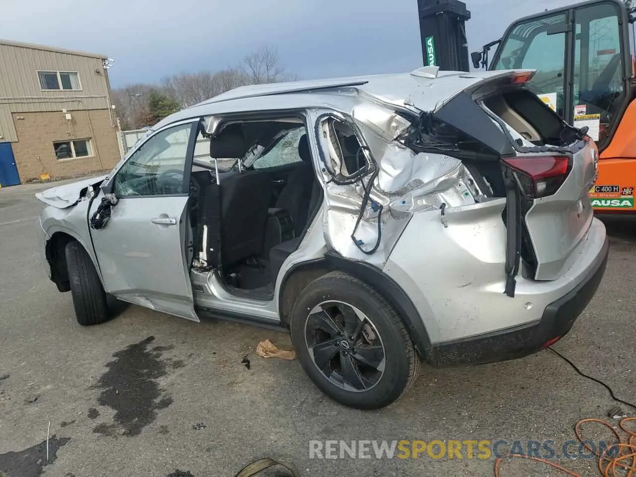 2 Photograph of a damaged car JN8BT3BB8SW417368 NISSAN ROGUE 2025