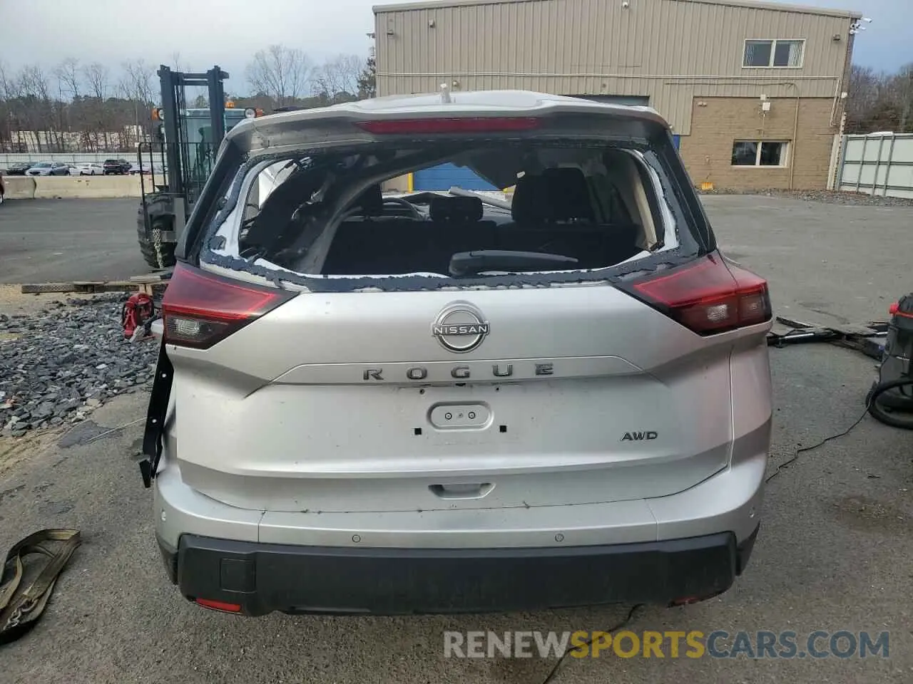 6 Photograph of a damaged car JN8BT3BB8SW417368 NISSAN ROGUE 2025