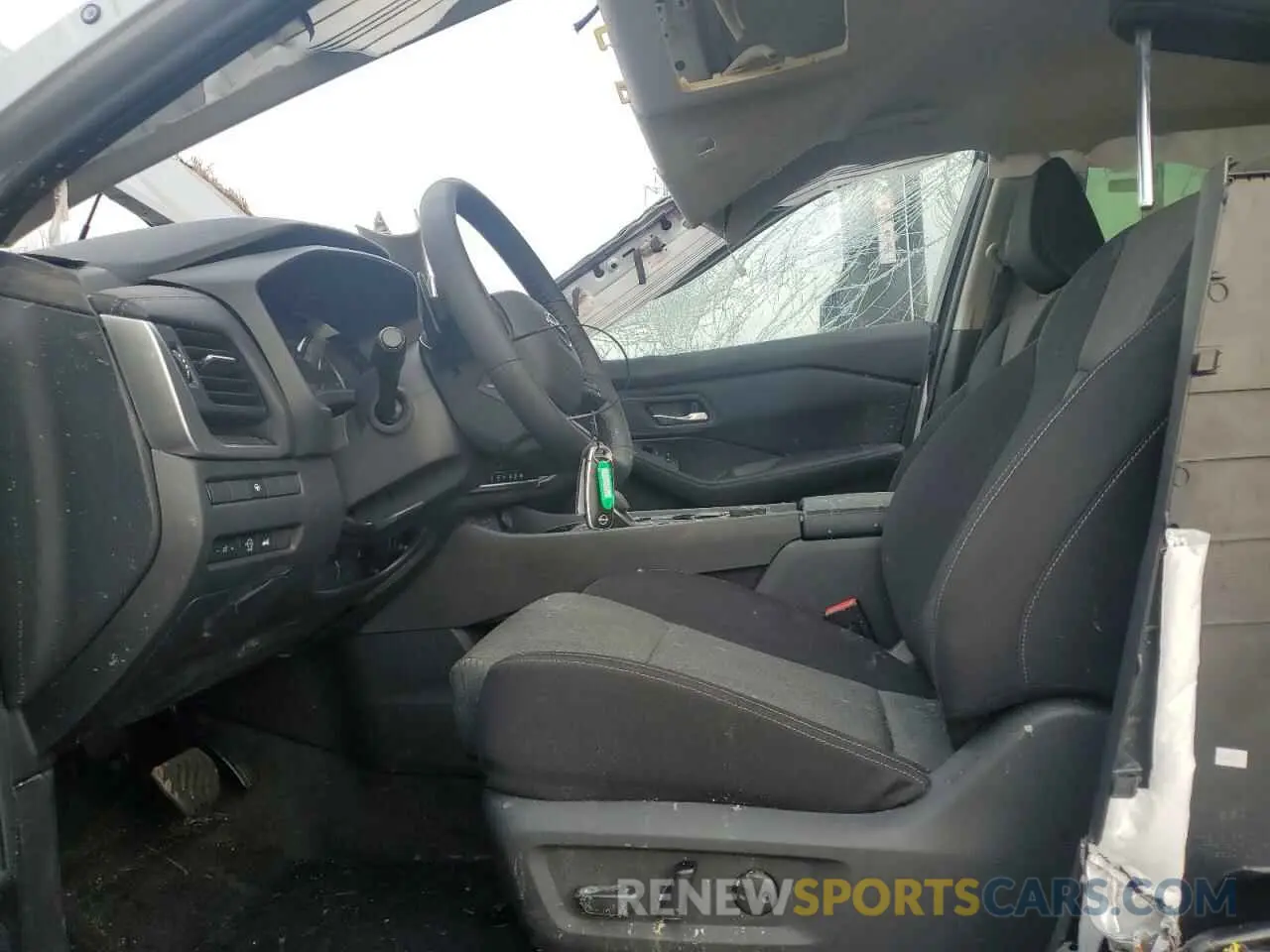 7 Photograph of a damaged car JN8BT3BB8SW417368 NISSAN ROGUE 2025