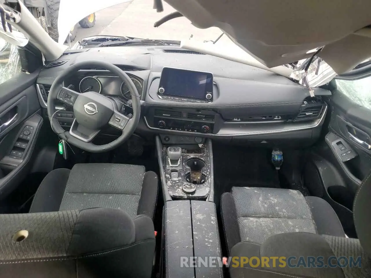 8 Photograph of a damaged car JN8BT3BB8SW417368 NISSAN ROGUE 2025