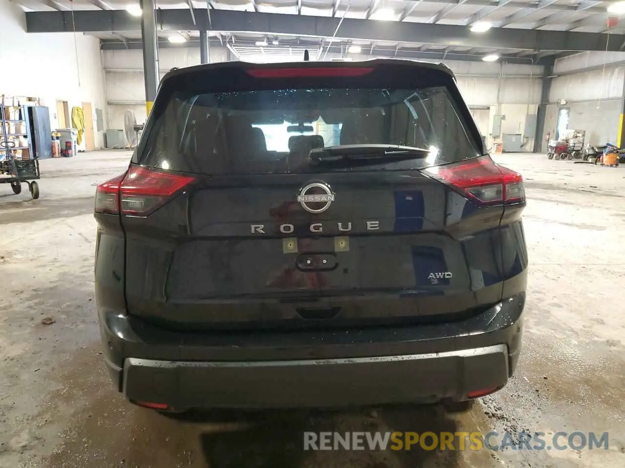 6 Photograph of a damaged car JN8BT3BB8SW418875 NISSAN ROGUE 2025