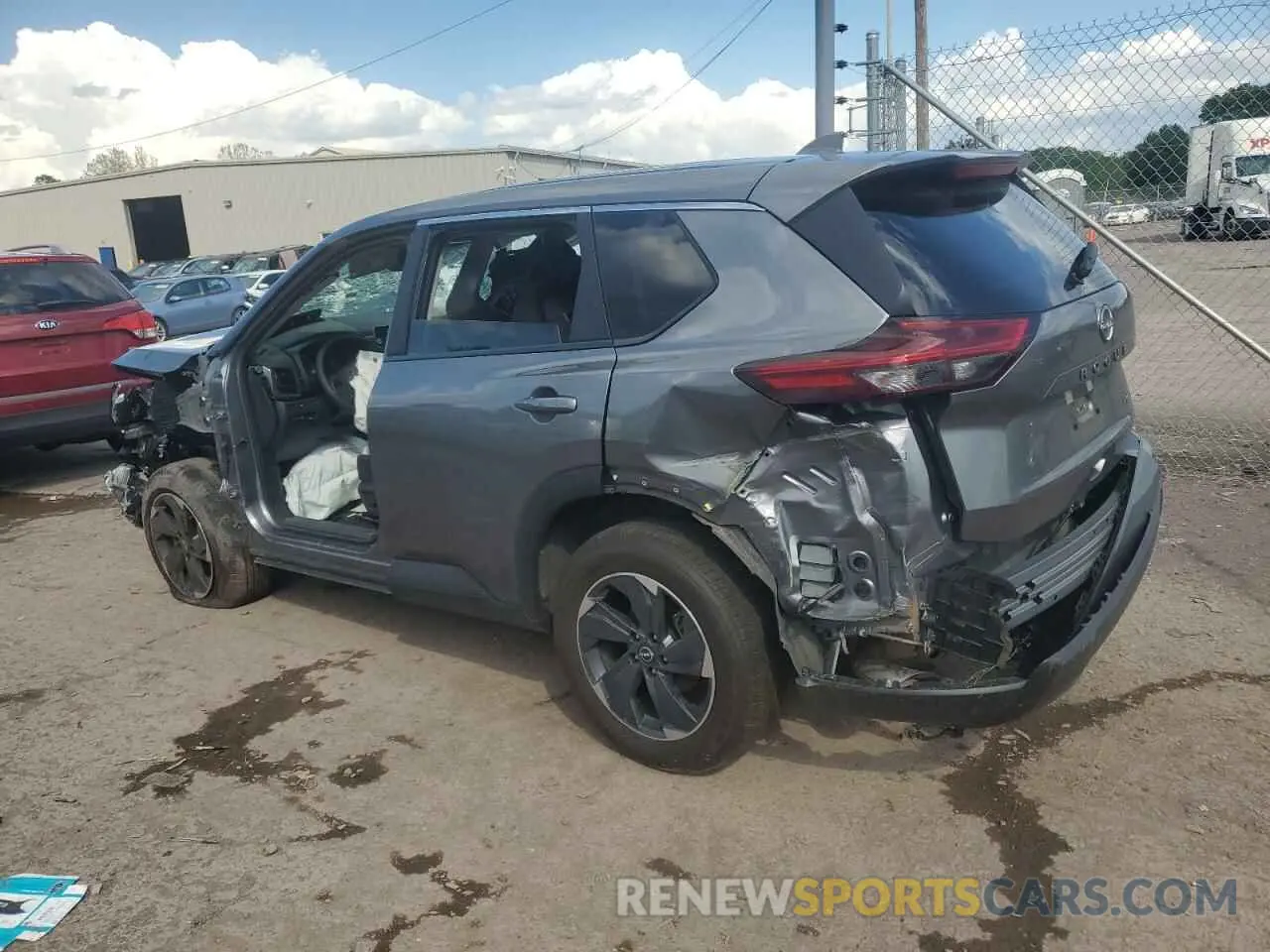 2 Photograph of a damaged car JN8BT3BBXSW157958 NISSAN ROGUE 2025