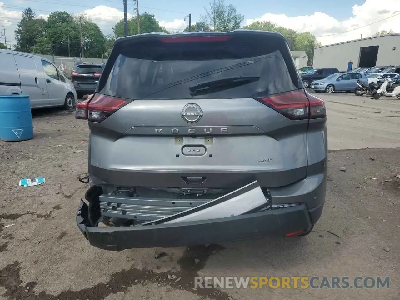 6 Photograph of a damaged car JN8BT3BBXSW157958 NISSAN ROGUE 2025