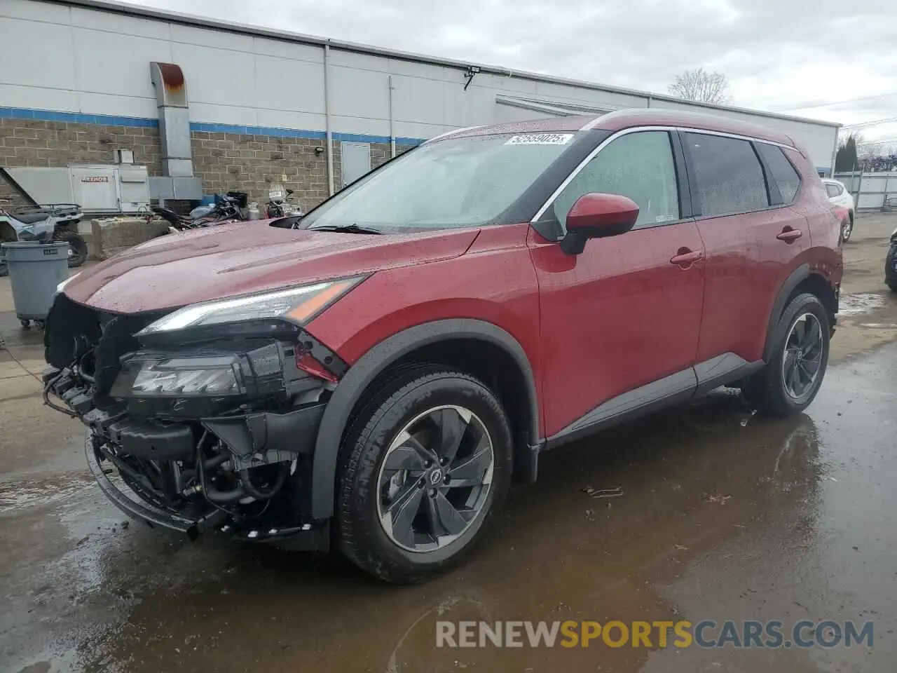 1 Photograph of a damaged car JN8BT3BBXSW410485 NISSAN ROGUE 2025